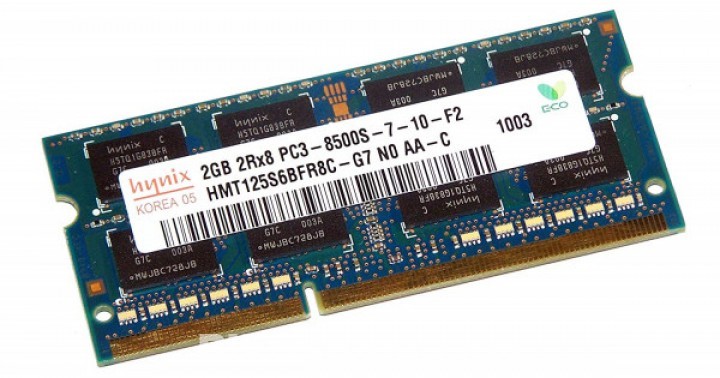 Korean Hynix 2GB DDR3 1333 MHz Laptop RAM